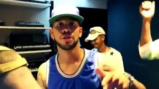 Youngsta, Uno July & Hipe kicking it at Redbull Studios Cape Town