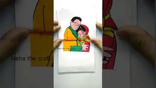 Ungli pakad ke tune chalna sikhaya tha na / #shorts #art #drawing #viral #beti