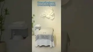 customized massage table sheets #fashion #design  #beautysalon  #massage_center  #facialbed