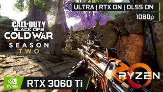 RTX 3060 TI Call of Duty Black Ops Cold War Season 2 | Ultra Settings RTX On DLSS On 1080p