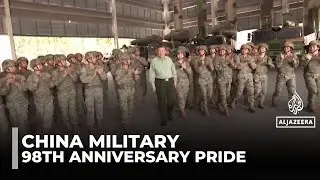 China's military expansion: People's liberation army marks 98th anniversary