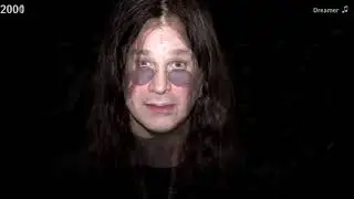 The Transformation of OZZY OSBOURNE   20 to 70 year old