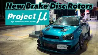 Installing New Project Mu SRC Brake Disc Rotors | Giveaway announcement