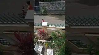 endzo dan kak mozza lagi sepedaan pagii