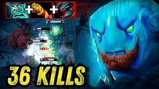 Insane Burst Damage Morphling 36Kills 825GPM🔥MKB + Disperser + Satanic Builds Carry Dota 2