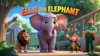 Ellie the Elephant &ndash; Zoo Hero  | Motivational Animal Story for Kids | Animated Moral Story