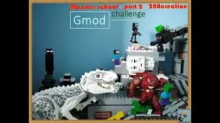 monster school stop motion part 2 garry's mod challenge(some update)