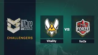 Vitality vs forZe | Map 3 Mirage | PGL Major Antwerp 2022 Challengers Stage