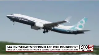 FAA investigating Boeing plane rolling incident