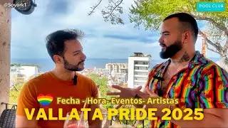 VALLARTA PRIDE 2025  🏳️‍🌈🏳️‍⚧️🏳️‍🌈 Fecha - Hora - Eventos - Artistas