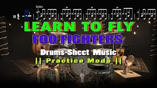Foo Fighters: Learn To Fly|| Drums Sheet Music (With Download)
