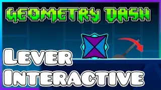 How to make a LEVER | Geometry Dash 2.2 Editor Tutorial