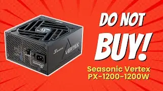 Обзор генератора Seasonic Vertex PX-1200-1200W 🔥 5 причин НЕ покупать 🚫