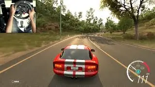 1999 Dodge Viper Cruise with music in Forza Horizon 3 | Logitech g29 gameplay