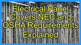 Electrical Panel Covers NEC and OSHA Requirements Explained