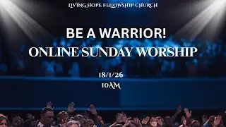LIVE Sunday Service |Live Hindi Online Church Service |Living Hope Fellowship Church| 18th Jan 26 |