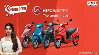 Odia actress #bhoomika inaugurates Hero Electric Store|| Renxt Digital Films
