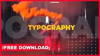TYPOGRAPHY INTRO 22348639  Free After Effects Template