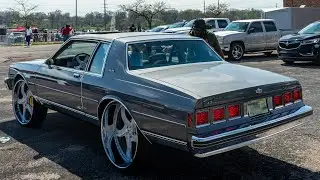 MIDWEST EASTER CARSHOW ST.LOUIS MISSOURI HANGOUT BIG RIMS / AMAZING WHIPZ CANDY PAINT pt 3