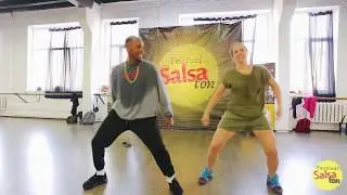 Yoyo FLOW & Maria Blanca - Reggaeton NEW STYLE - Salsa TON Festival Kiev
