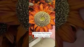 2025 NEW Fall Florals at Hobby Lobby #falldecor #fall