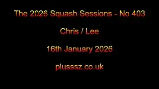 The 2026 Squash Sessions - No 403: On the Clock