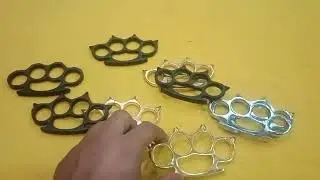 Knuckles Duster in Pakistan | Brass Knuckles | Steel Knuckles | Hand Punch Steel For Fighting/Safety