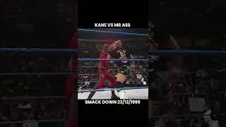Kane vs Mr Ass Smackdown 23/12/1999 #wwe #wwewrestler