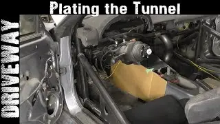V8 Crossfire Project:  Fabricating Transmission Tunnel and Planning | Driveway
