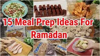 15  Meal Prep ideas for ramadan 2026 To Save Time In Ramzan😍How to Make & Store For Iftar/ Dinner