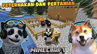 DUO KOCAK BUAT PETERNAKAN DAN PERTANIAN UNTUK SUMBERDAYA! - Minecraft Indonesia