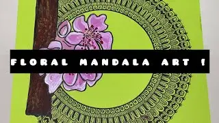 Relaxing Mandala Flower Art | Soothing Music & Calming Visuals | Meditation & Relaxation