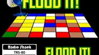 Flood It! A new game cartridge for the Color Computer by Evan Wright!