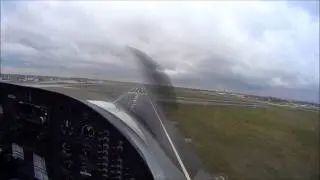 Over Berlin, Tempelhof and Low Approach Sch&ouml;nefeld EDDB RWY 25 with Katana DA 20