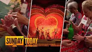 Houston theater gives touch tours for visually impaired to experience shows