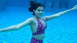 സ്വിമിങ് പൂളിന്&zwnj; അടിയിൽ നിന്നും Diya Krishna പങ്കുവച്ച Bikini ധരിച്ചുള്ള Hot വീഡിയോ | Ozy talkies