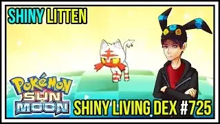 EPIC REACTION! SHINY LITTEN IN 78 EGGS! | Shiny Living Dex #725 | Pokemon Sun and Moon