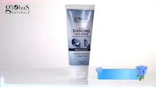 Globus Naturals Revival Diamond Face Scrub, For Deep Pore Cleansing & Skin Lightening 100gm