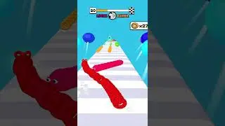 🔥 Slither Runner ✔️✔️ Levels 19-20 ✔️✔️ #slitter  # slitter runner #gameplay #androidgames #shorts