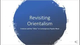 Revisiting Orientalism spring 2026