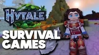 Первые игры на выживание в HYTALE