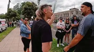 Confrontational situation in Palmy against farmers
