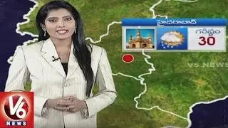 Weather Report | Temperature Levels In Telangana State | Monsoon Update | V6 News