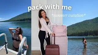 pack with me for summer in oregon | bikini haul, travel essentials, & more!