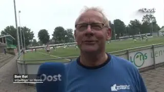 Nachtelijke actie supporters Rohda Raalte voor derby tegen 