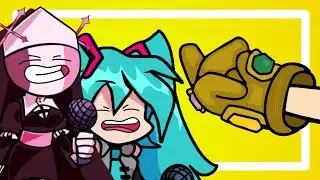 FNF Characters Tournament | THANOS Snap Battle | FRIDAY NIGHT FUNKIN ANIMATION | Miku x Sarv