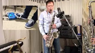 Hit The Road Jack - Live Sax Loop by Lajos Bartha with TC HELICON (Ray Charles)