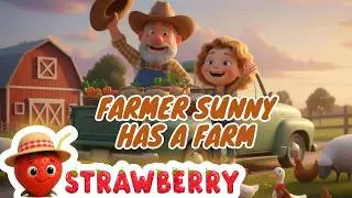 Farmer Sunny Has a Farm | Fun Animal Song for Kids | Nursery Rhyme