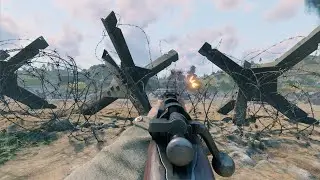 Enlisted 4K Gameplay - D-Day (Invasion) - Invasion of Normandy - No Commentary