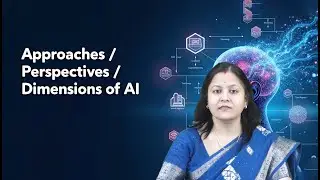 Approaches or Perspectives or Dimensions of AI by Ms. Bidyutlata Sahoo